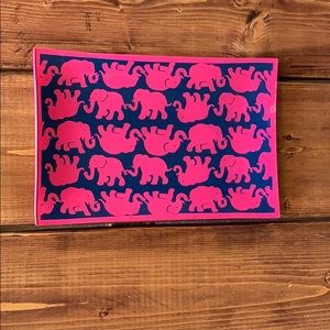 Lilly Pulitzer Glass Catchall Tray: Tusk In Sun